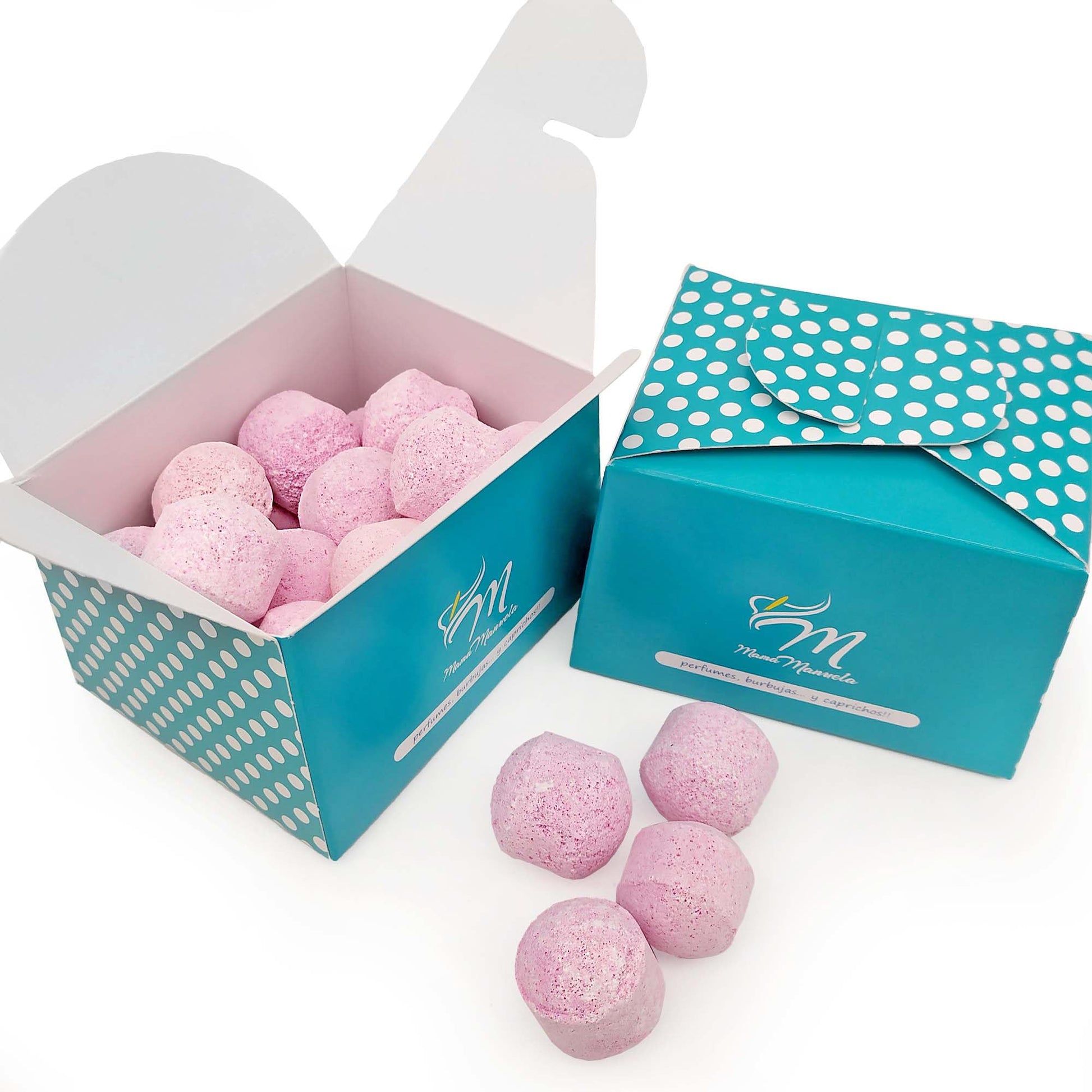 Caja 25 Mini Bombas Efervescentes Manicura Y Pedicura - Ablandan Durezas, Uñas Y Cutículas - Aroma Fruta De La Pasión_0