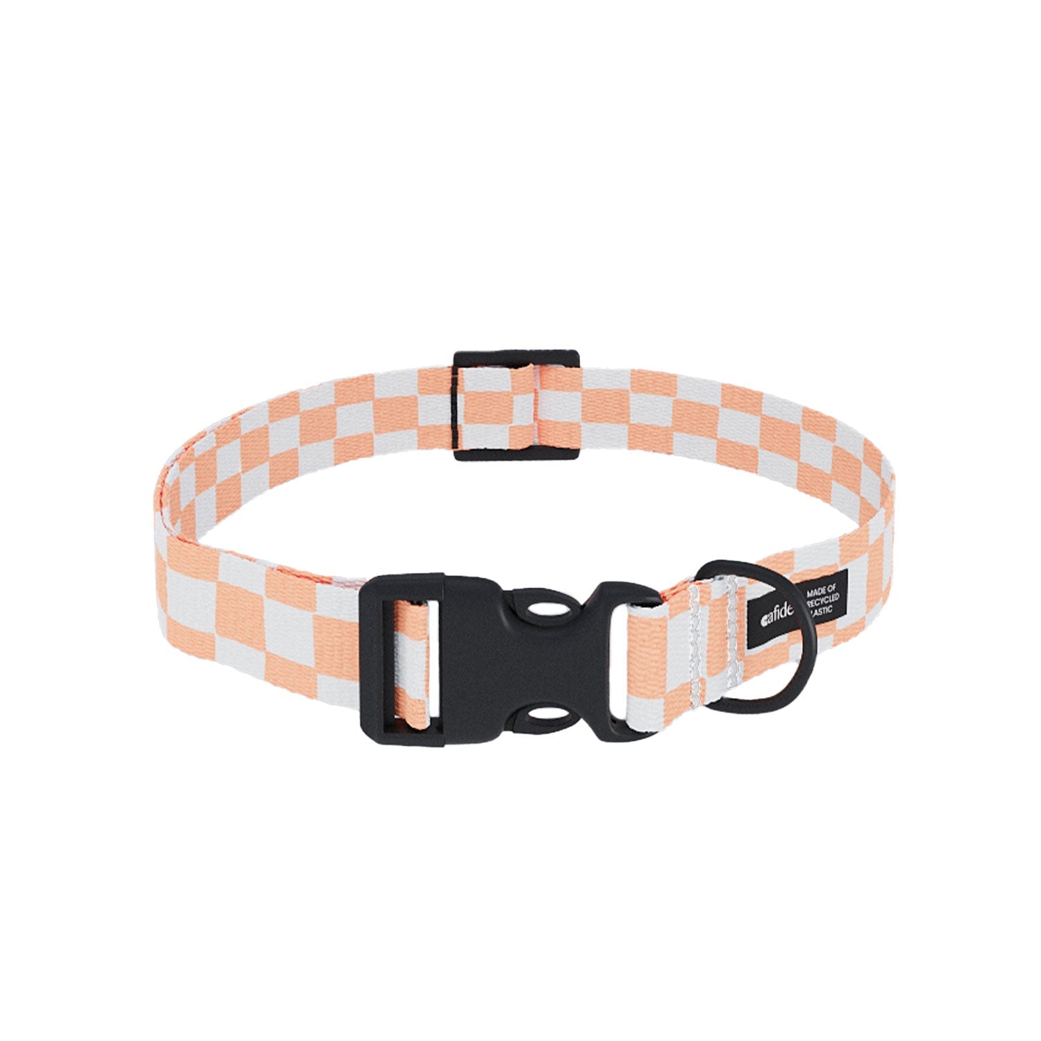 Cafide Collar De Material Pet Reciclado Naranja. Modelo Juno._0
