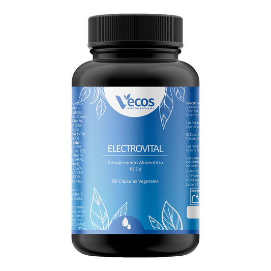 Electrovital Sales Minerales Vecos 90 Cápsulas | Electrolitos Sin Azúcar_0