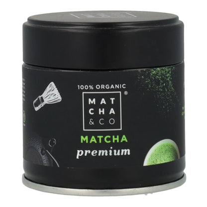 Té Matcha Premium Ceremonial 100% ecológico Matcha &amp; CO 30 g