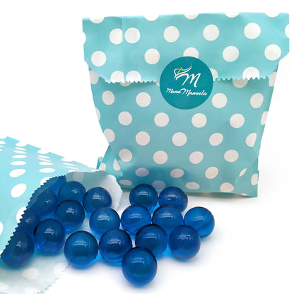Pack 40 Perlas De Baño Aromatizada En Forma De Bola - Con Aceite De Soja - Hidratante Y Aromática - Aroma Flor De Loto_0
