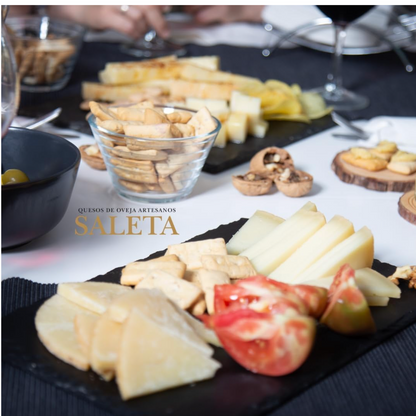 Cesta Quesos Gourmet Regalo | Queso De Oveja | 3 Cuñas De Queso Con Trufa, Con Guindilla Y Ahumado | Surtido De Quesos_3