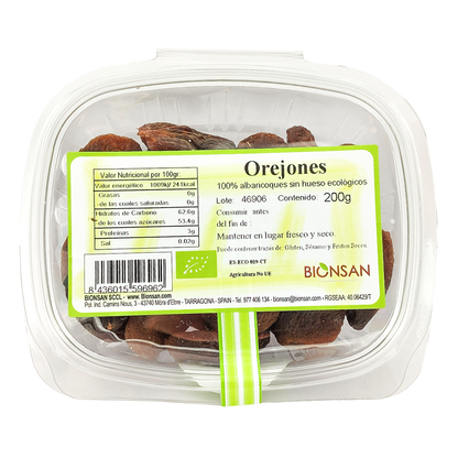 Orejones Dulces Eco Bionsan 200gr_0