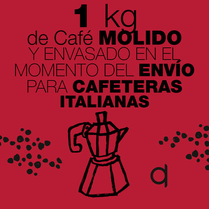 Cafe Sin Intermediarios Café Brasil Albus Molido Italiana (moka) 1 Kg_1