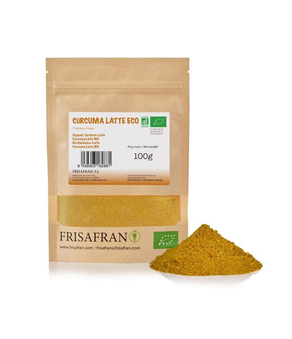 Cúrcuma Latte Ecológica En Polvo | Calidad | Frisafran 500 G_0
