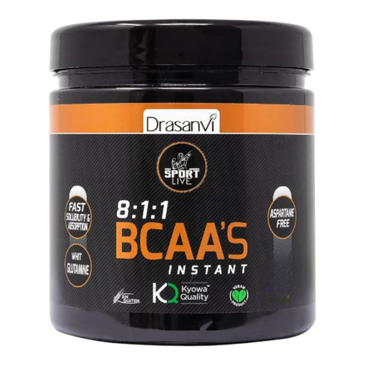 Sport Live Bcaa´s 8:1:1 + Glutamina Kyowa 275 Gr Sandía_0
