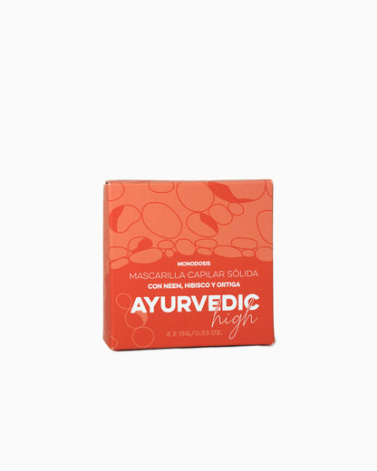 Ayurvedic High Mask - Mascarilla Sólida Hidratante, Grado Emoliente +++ 6 X 15 G Bio Sakure_2