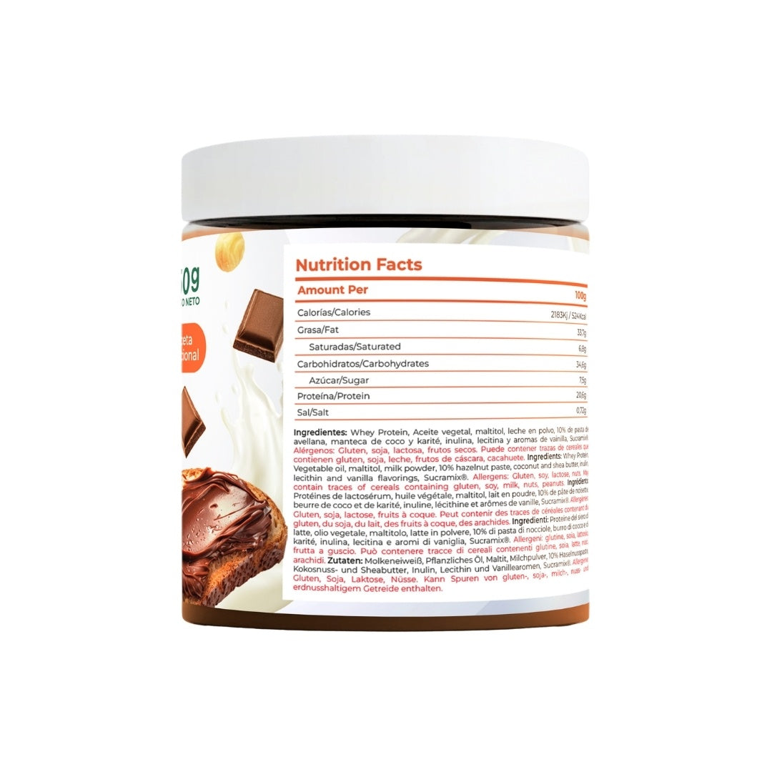 Crema Proteica Choco Hazelnut Torafood 200g