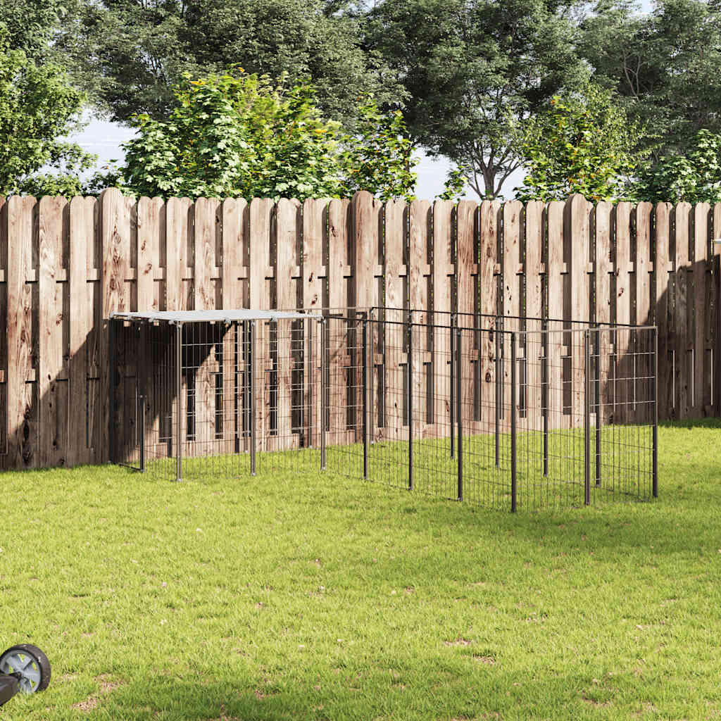 Perrera Negra 4,84 M² Acero_1