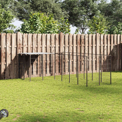 Perrera Negra 4,84 M² Acero_1