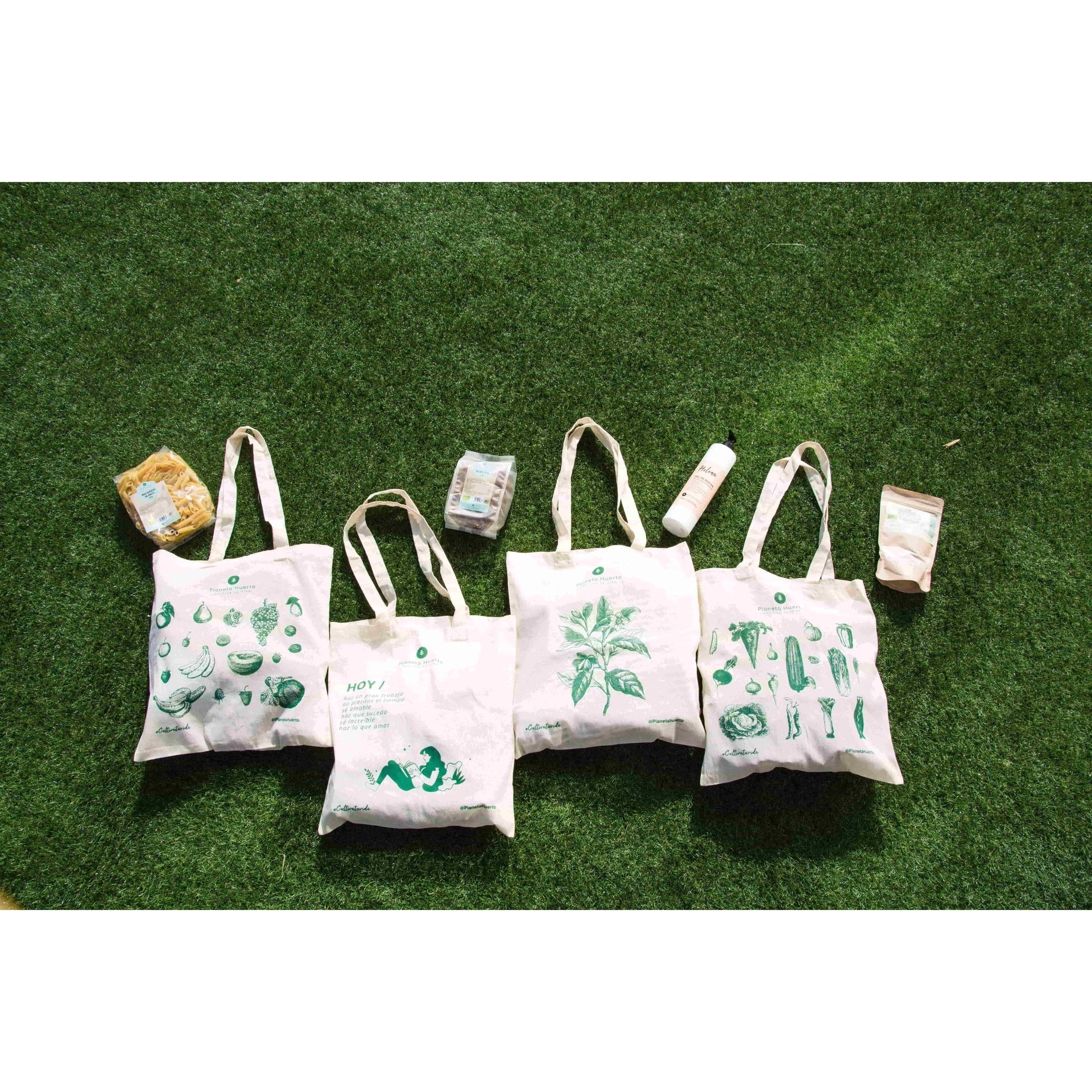 Bolsa de tela diseño frutas