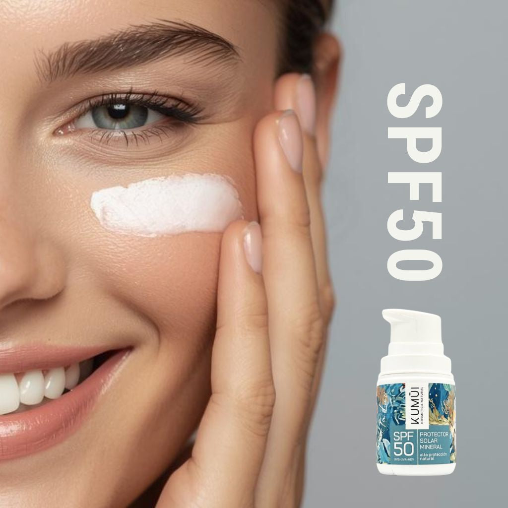 Protector Solar Mineral Spf50 – Alta Protección Natural Uvb + Uva + Hev KUMUI 50ml_1