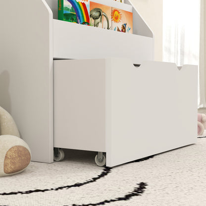 Estante De Brinquedos Aiyaplay Mdf Branco 62,5x30x70 Cm 311-075v80wt_4