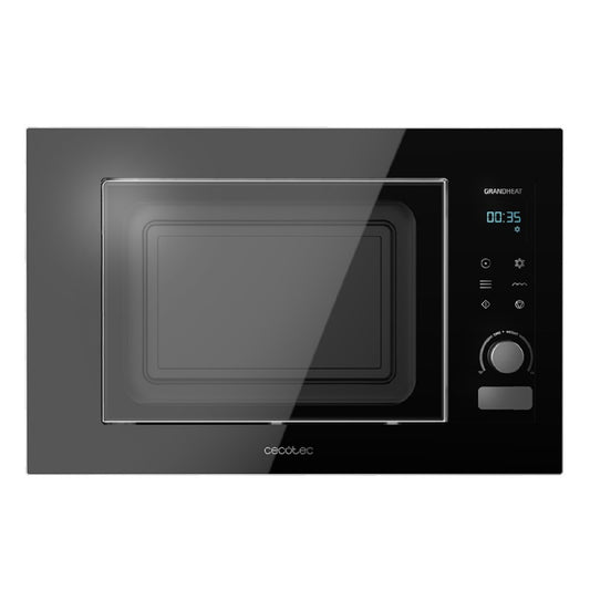 Microondas Encastrable Digital Grandheat 2000 Built-in Touch Black. 1200 W, Integrable, 21 Litros, Grill, 8 Funciones, Panel Táctil, Inicio Automáti_0
