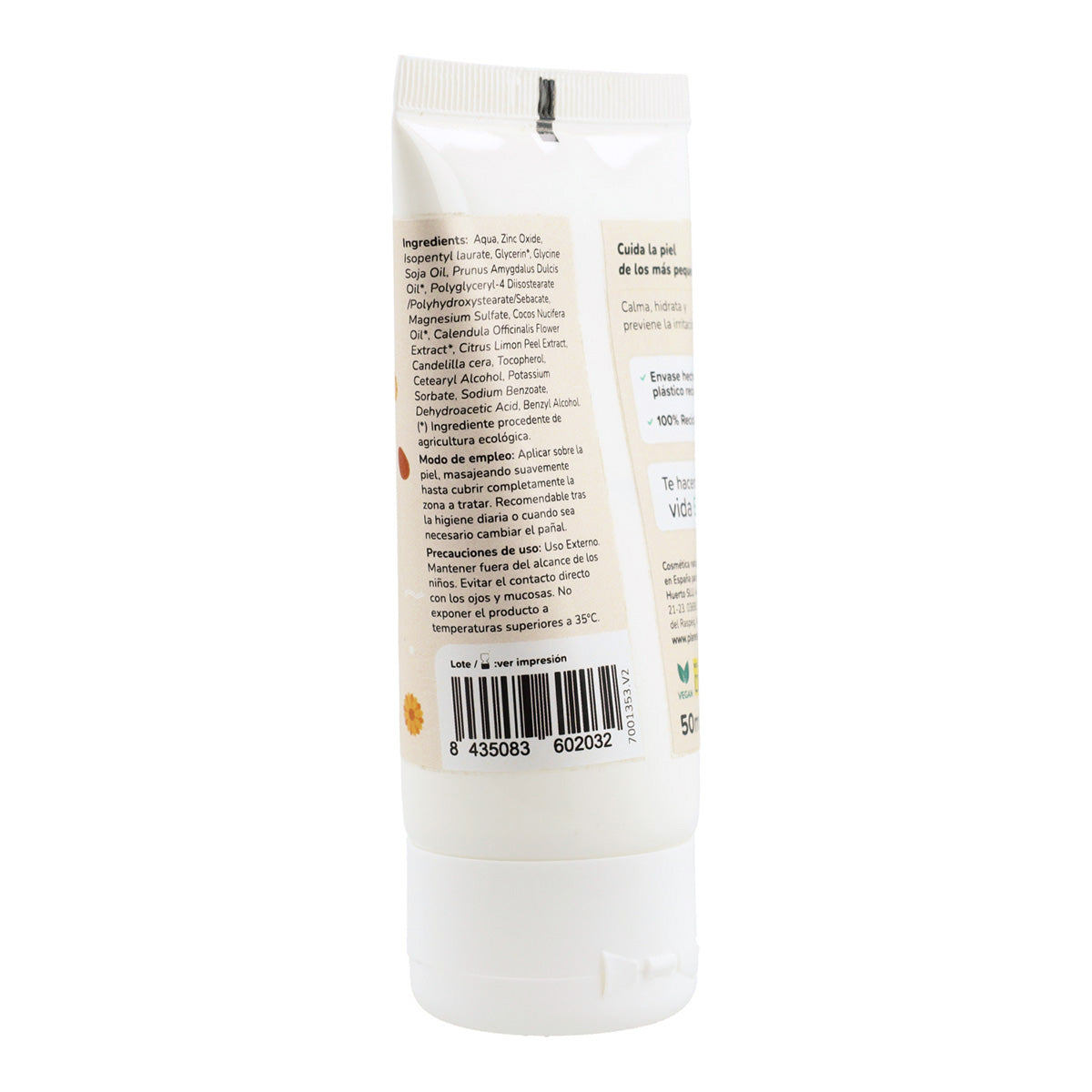 Pack hidratación infantil crema pañal + hidratante Planeta Huerto