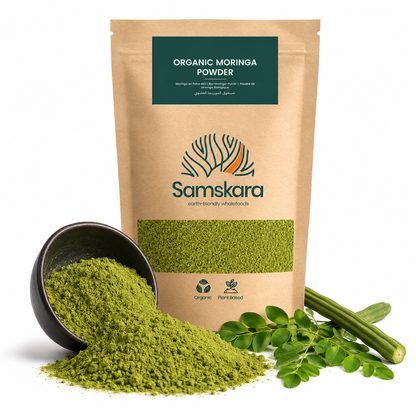 Moringa En Polvo Bio - 1kg | Superalimento Ecológico Vegano Para Batidos, Smoothies Y Zumos, Sin Azúcares Añadidos_0