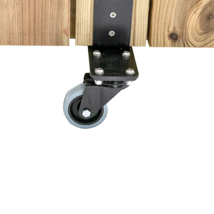 Jardinera Alta De Madera Autoportante 100 X 34 X 100 Cm Hortalia_2
