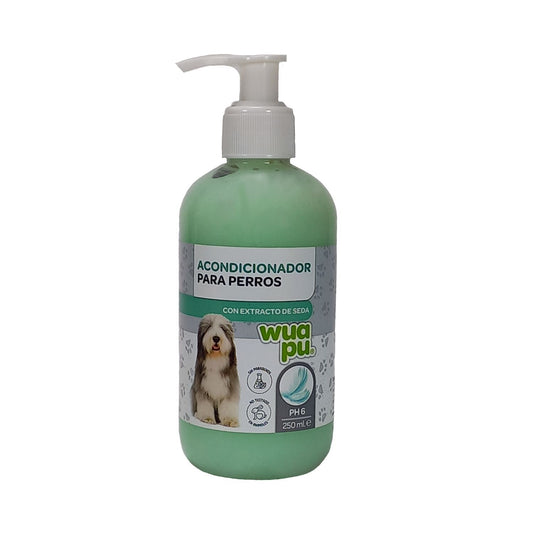 Acondicionador Para Perro De Manto Largo Y Espeso Wuapu Sin Parabenos, Ph6. Envase De 250ml_0