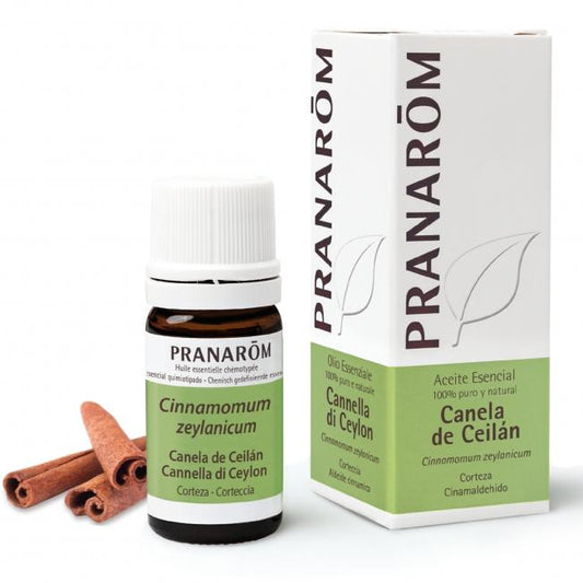 Aceite esencial Canela de Ceilan Corteza Pranarom 5 ml