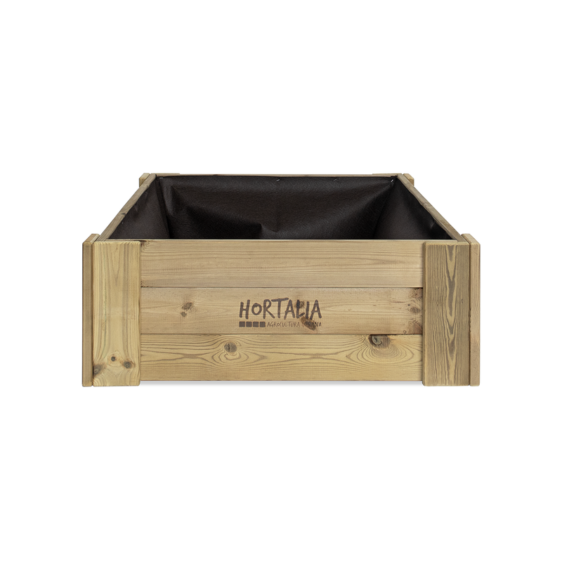 Cajón De Cultivo Madera Tratada Exterior Hortalia Box L30 120x80x30 Cm_2