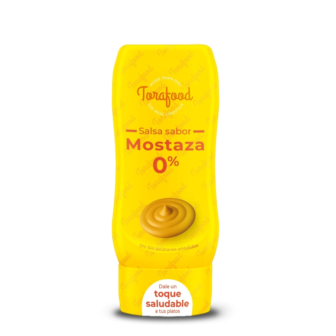 Salsa Zero Mostaza Torafood 330ml