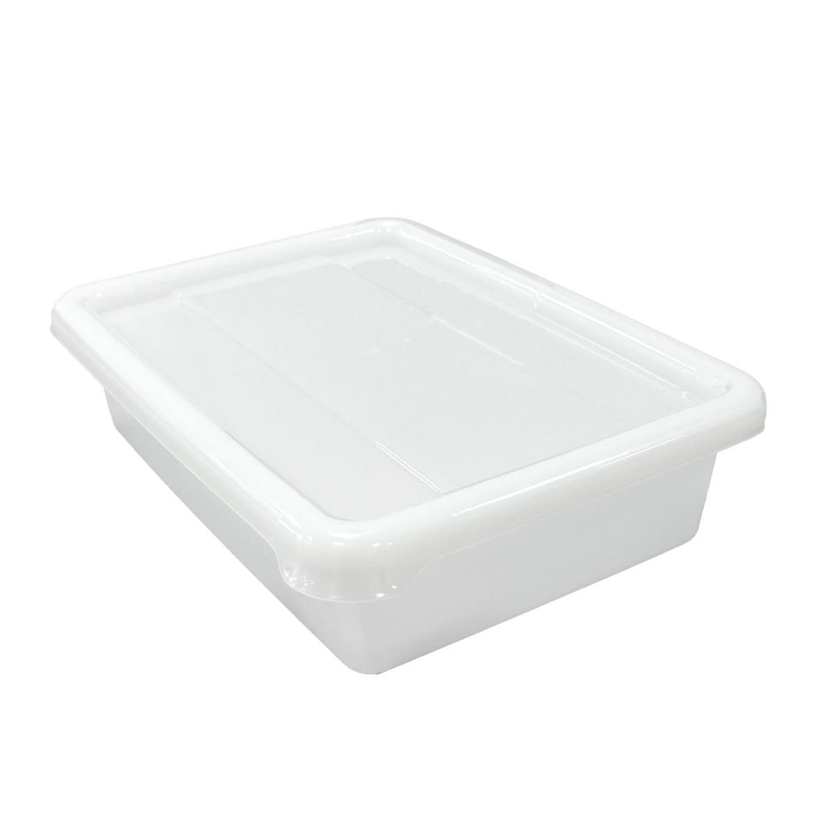 3 Bandejas Resistentes Uso Alimentario Con Tapa: 5,6l Sin Bpa's (38 X 28,4 X 7,5cm). Cocinas, Restaurantes, Catering_0