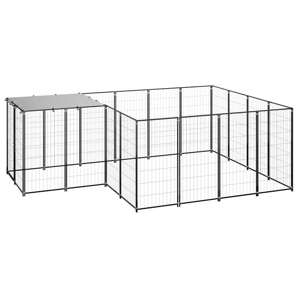 Perrera Negra 6,05 M² Acero_0