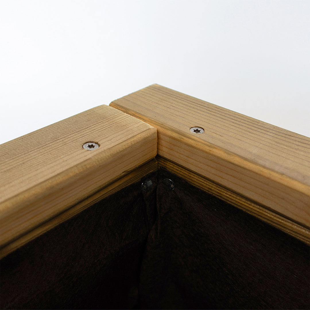 Jardinera De Madera Para Exterior Atrium Hortalia 80x34x40 Cm_4