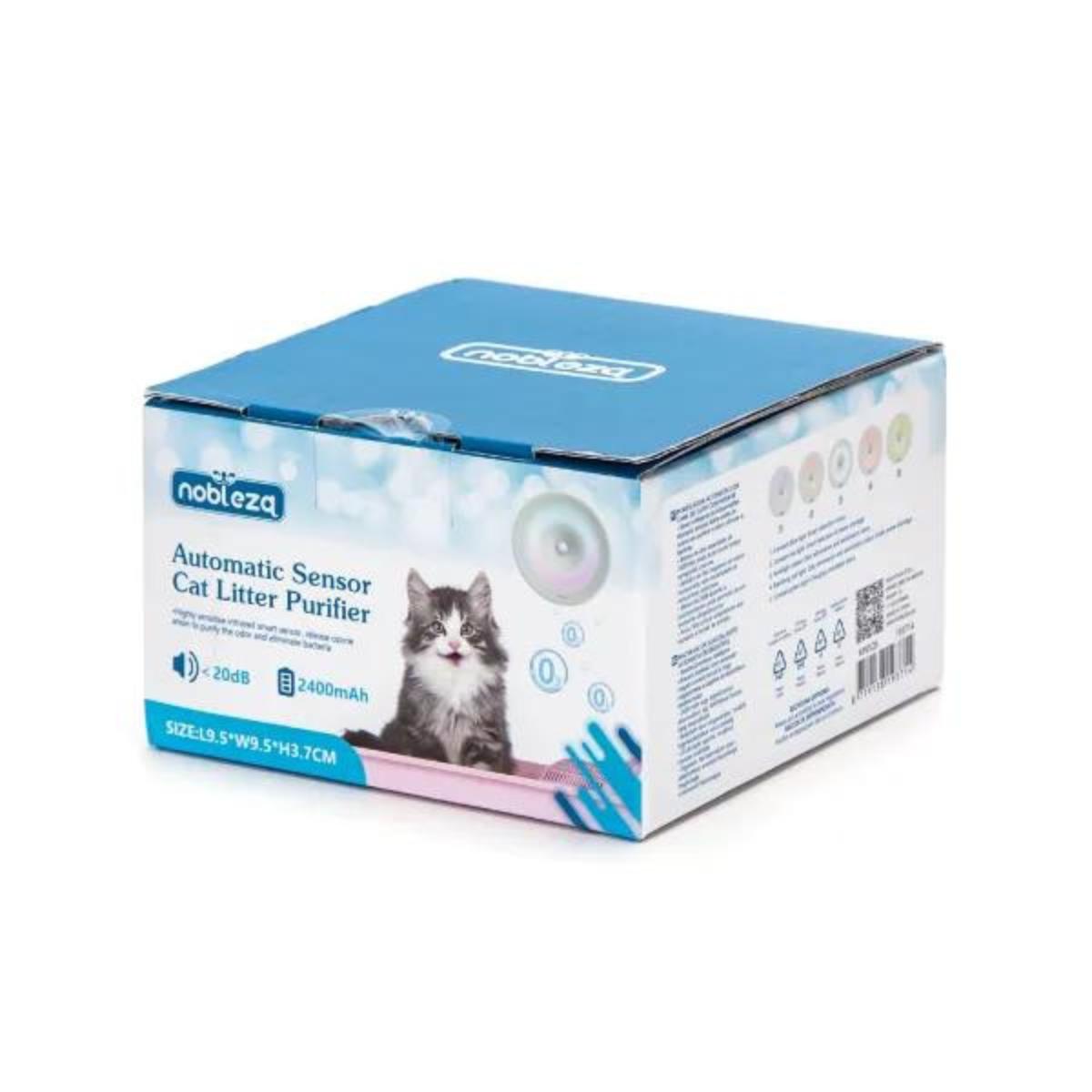 Purificador de arena para gatos con sensor automático Nobleza