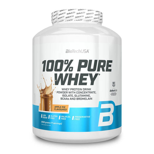 100% Pure Whey - 2kg - Cookies & Cream - Proteina De Suero Whey - Biotech Usa_0