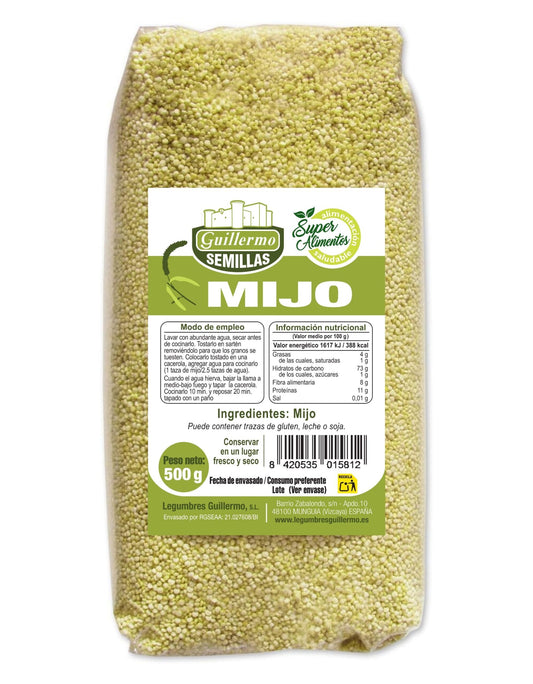 Mijo Pelado - 500 G, Paquete_0