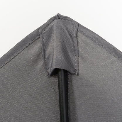 Outsunny Sombrilla De Terraza Exterior Ø2x2 M Con Techo Ventilado Gris Oscuro_3