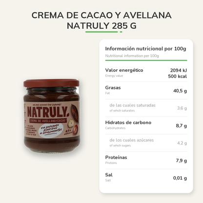 Información nutricional