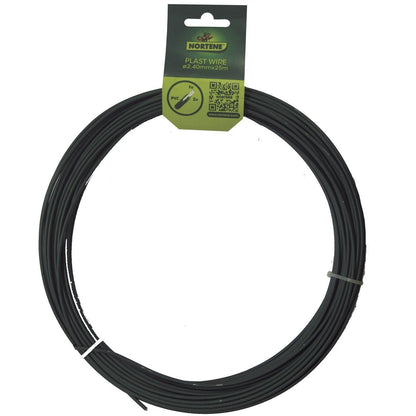 Alambre galvanizado plastificado Plast Wire 50 m Nortene Ø12 mm