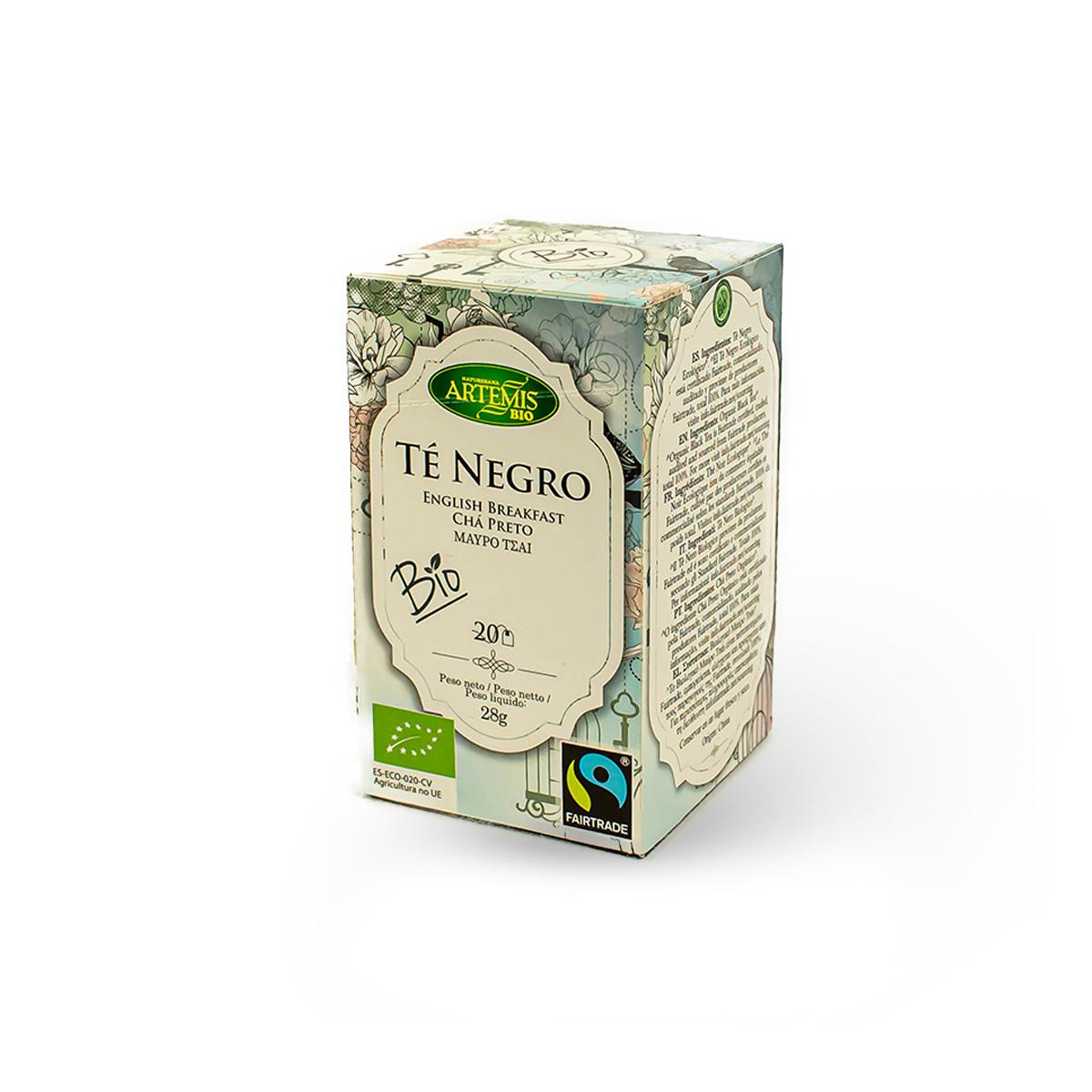 Te Negro (English Breakfast) Eco 20 Filtros Artemisbio