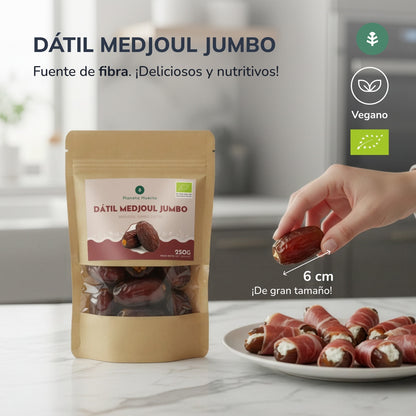 Dátil medjoul jumbo ECO Planeta Huerto 1 kg