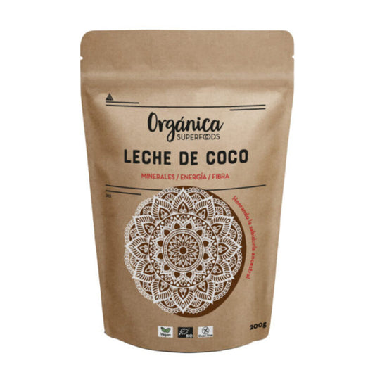 Leche De Coco Bio En Polvo 200g - Orgánica Superfoods_0