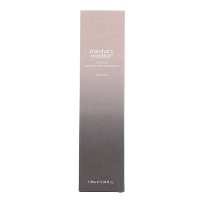 Gel limpiador Black Rice Moisture 5.5 Soft Cleansing Gel haruharu wonder 100 ml