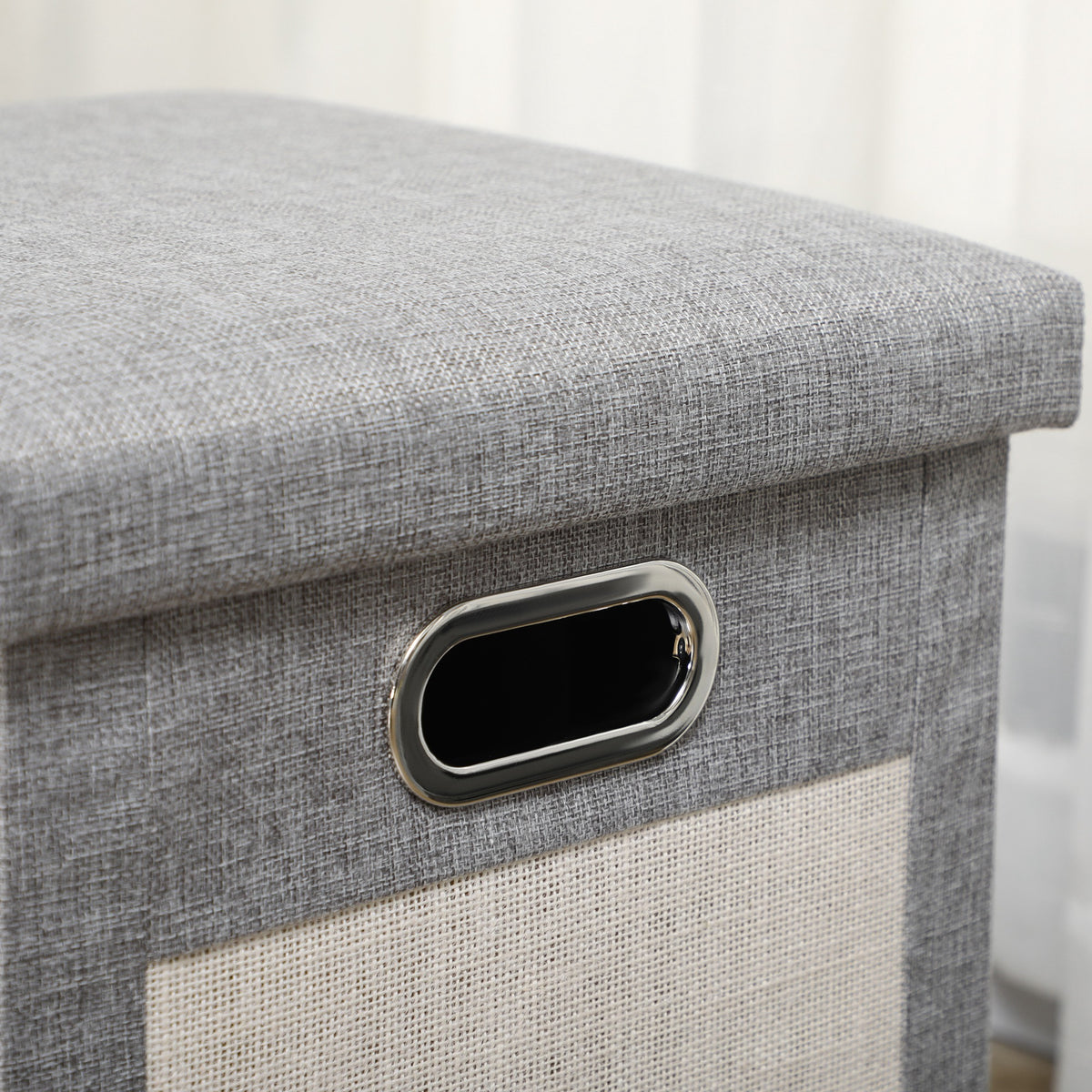 Pawhut Cama Cueva De Gatos 2 En 1 Tipo Reposapiés 35,5x35,5x42,5 Cm Gris_3