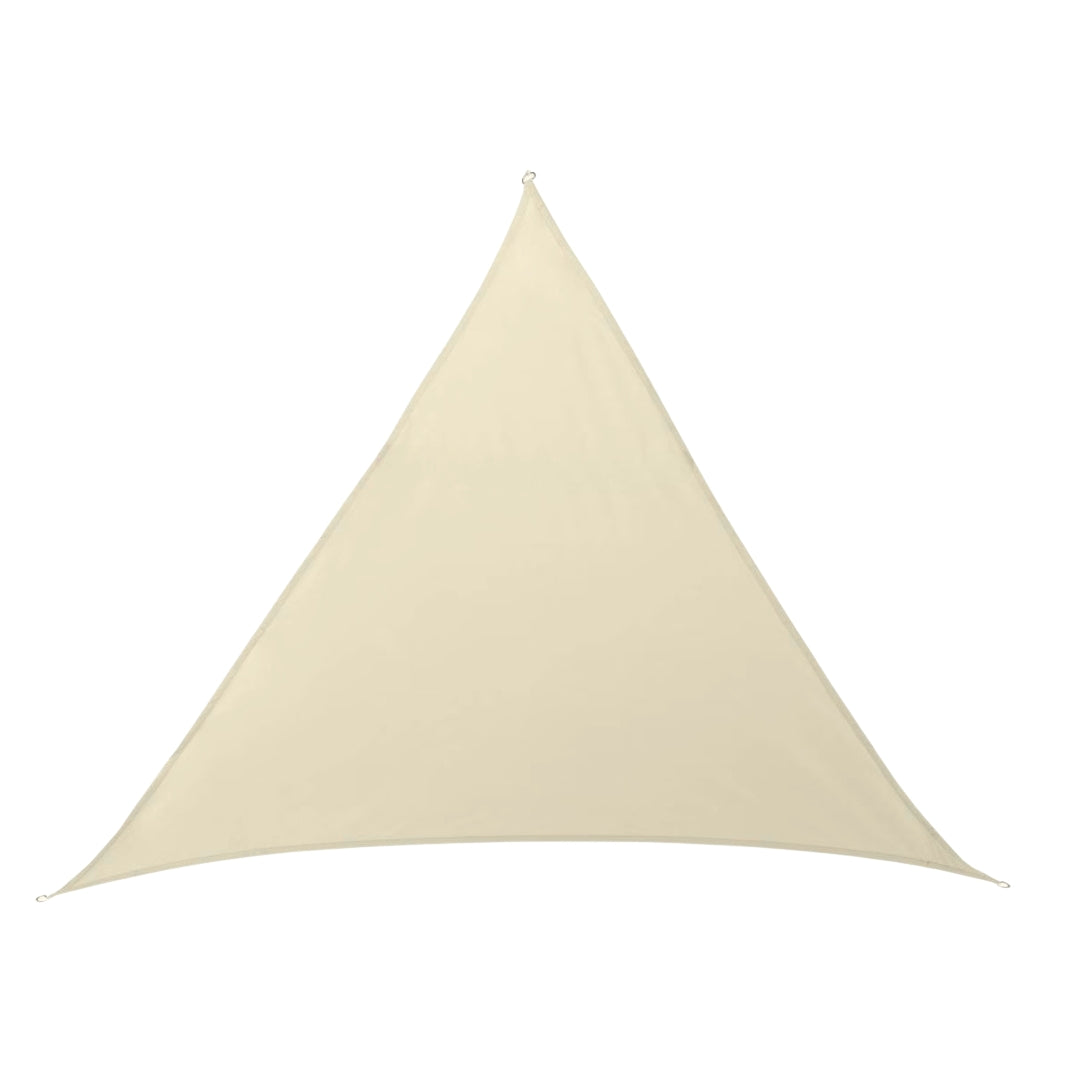 Malla De Sombreo Triangular Sunnet Kit Elast 3,4x3,4x3,4m Beige Nortene_0