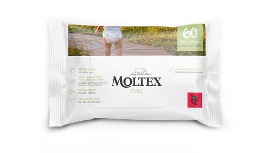 Toallitas Moltex Pure & Nature 60 Uds