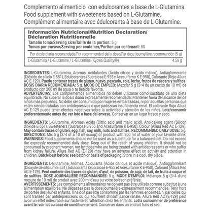 Glutamina Kyowa® - 300g - Sandias De Gominola - Ayuda A Reparar Las Células Desp - Masmusculo_4