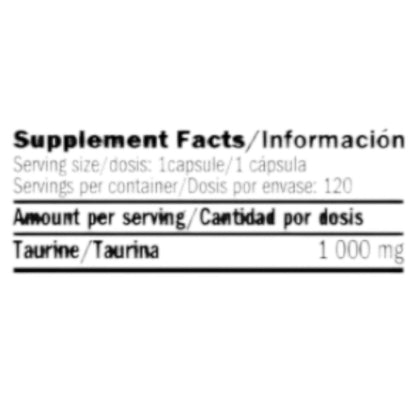 Taurine 120 Caps_1