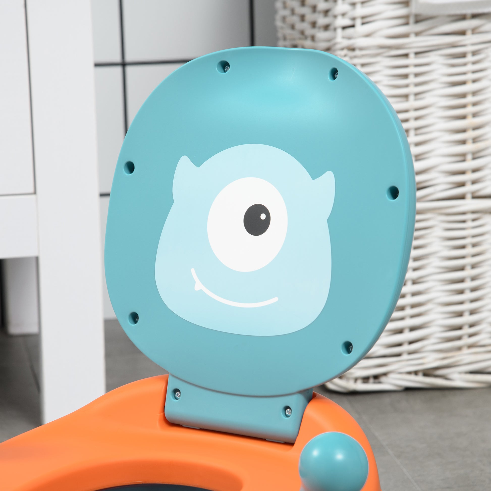 Zonekiz Orinal Para Bebé De 6-36 Meses Portátil Con Tapa 35,6x35,7x22,2 Cm Azul_3