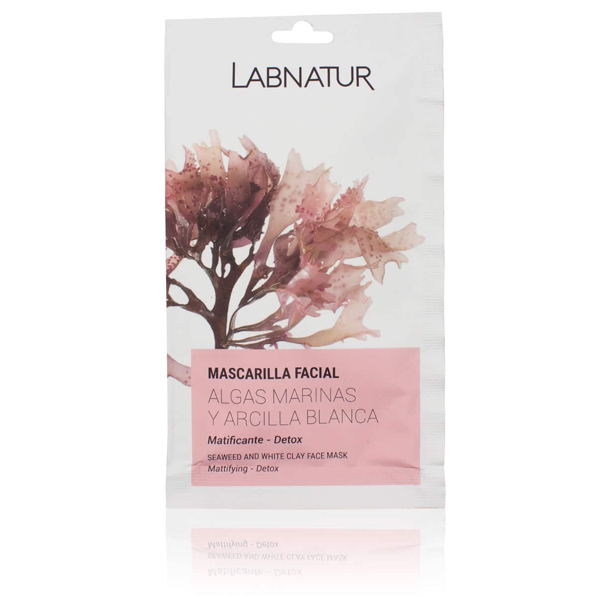 Mascarilla Facial Algas Marinas y Arcilla Labnatur 15 ml | Matificante | Control de Grasa | Limpieza Profunda_0