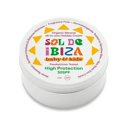 Crema Solar All in one-Bebés 0 meses SPF30 Sol de Ibiza BIO 100 g