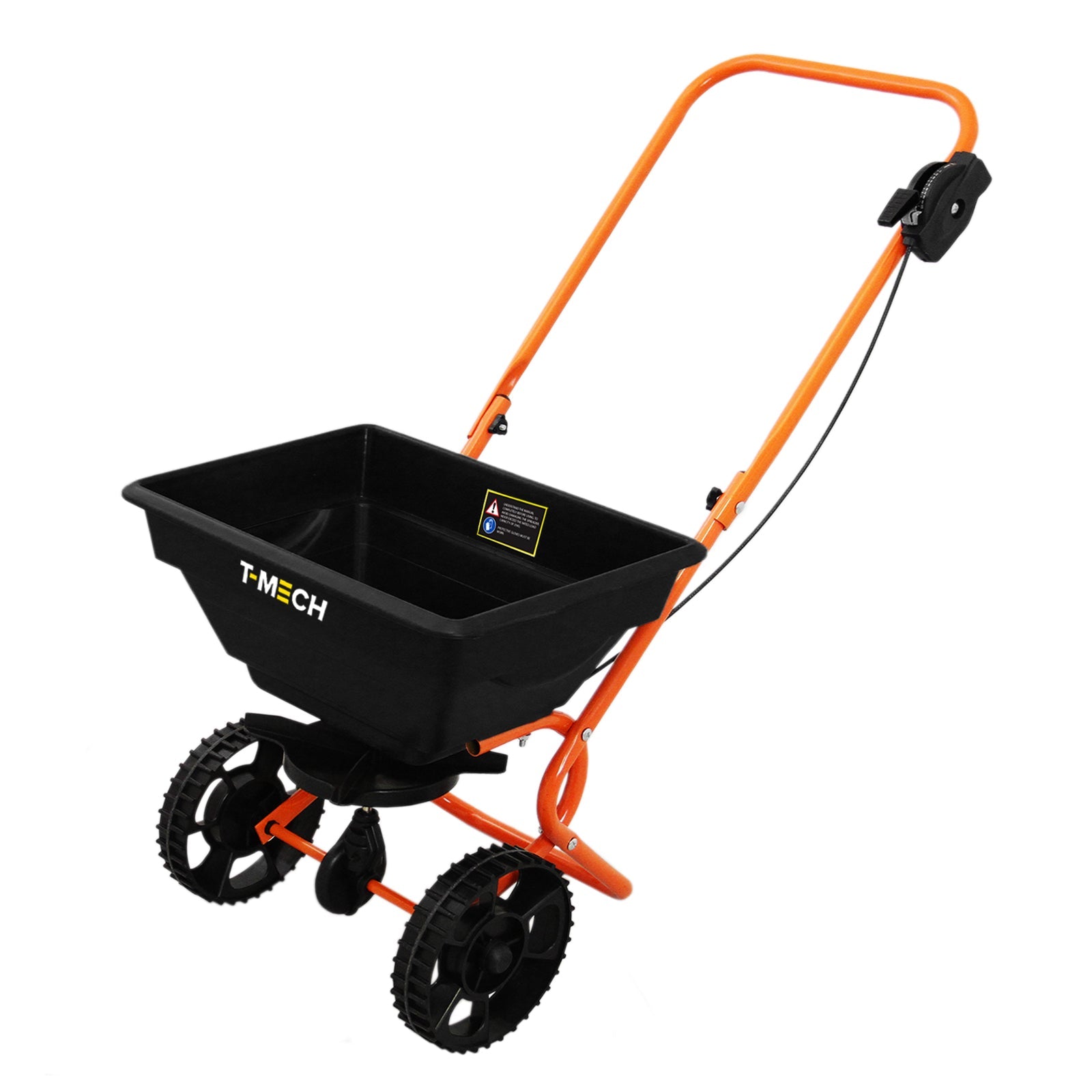 Nivelador De Césped T-mech De 100 Cm (verde) Y Esparcidor Rotativo_1