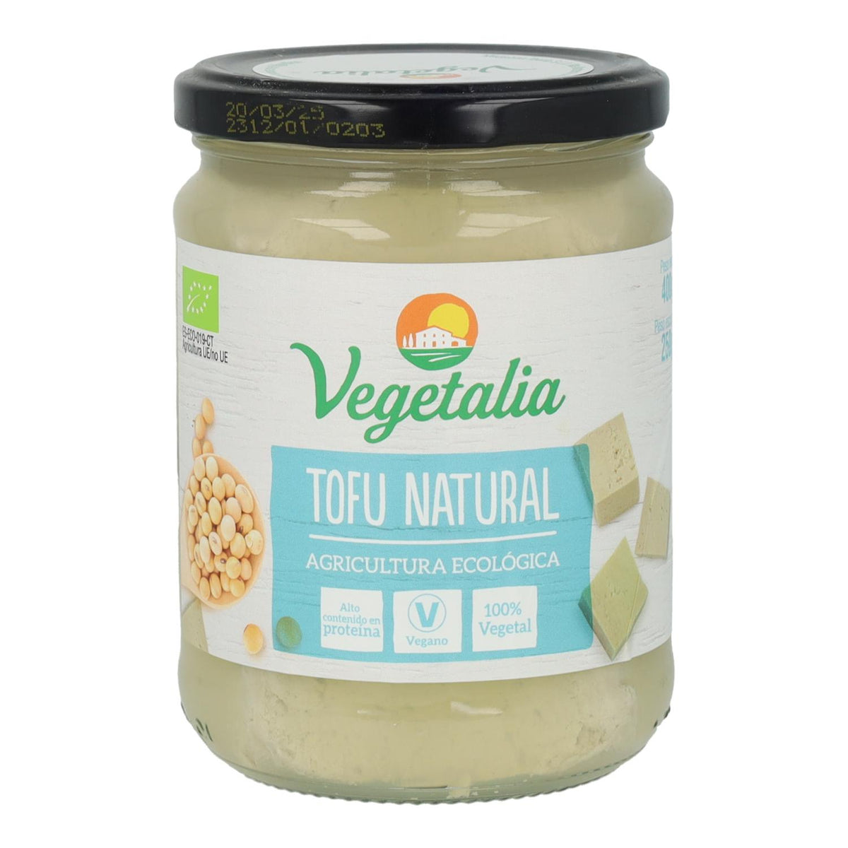 Tofu en bote Bio esterilizado Vegetalia 250gr