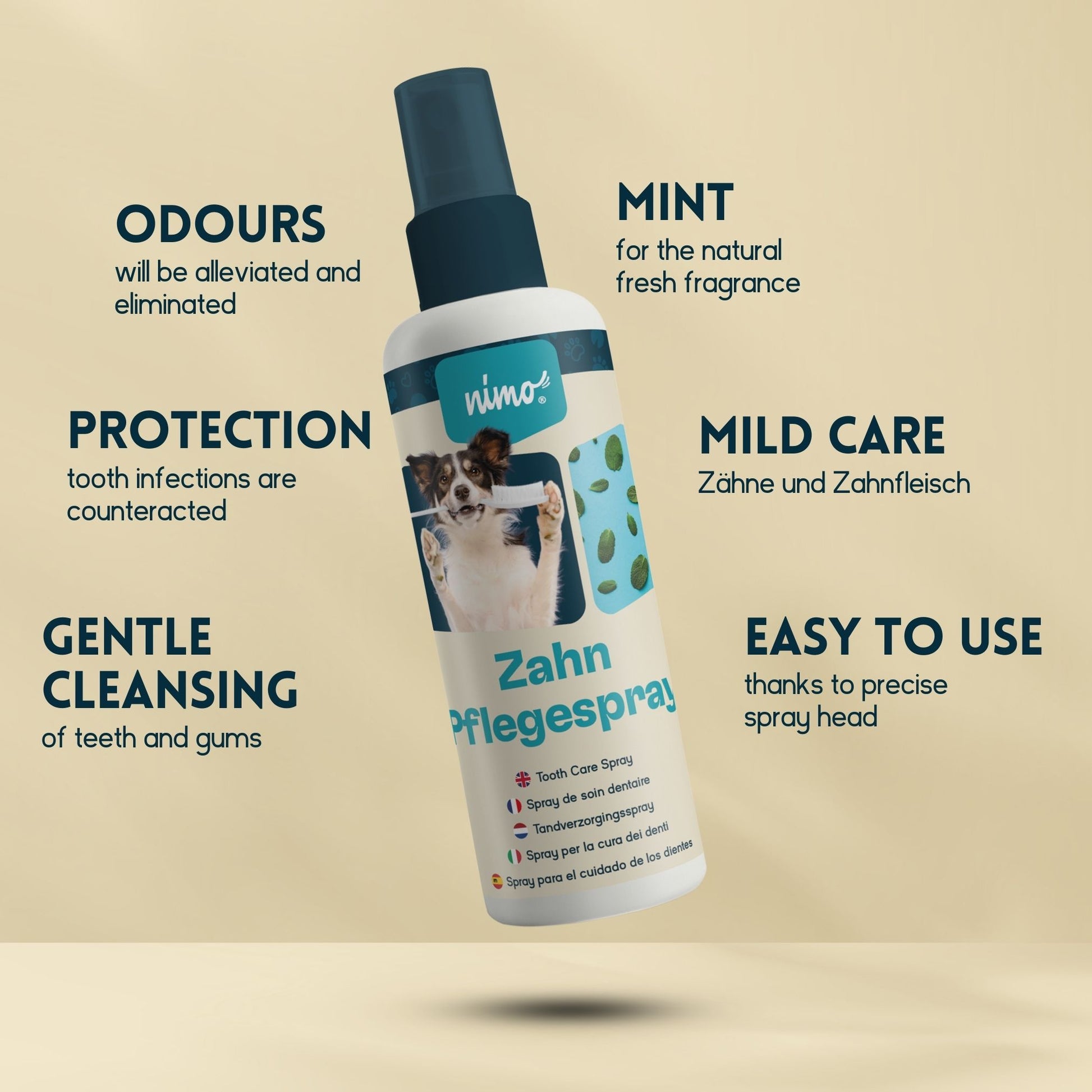 Spray Para El Cuidado De Los Dientes - Nimo - 125 Ml_2