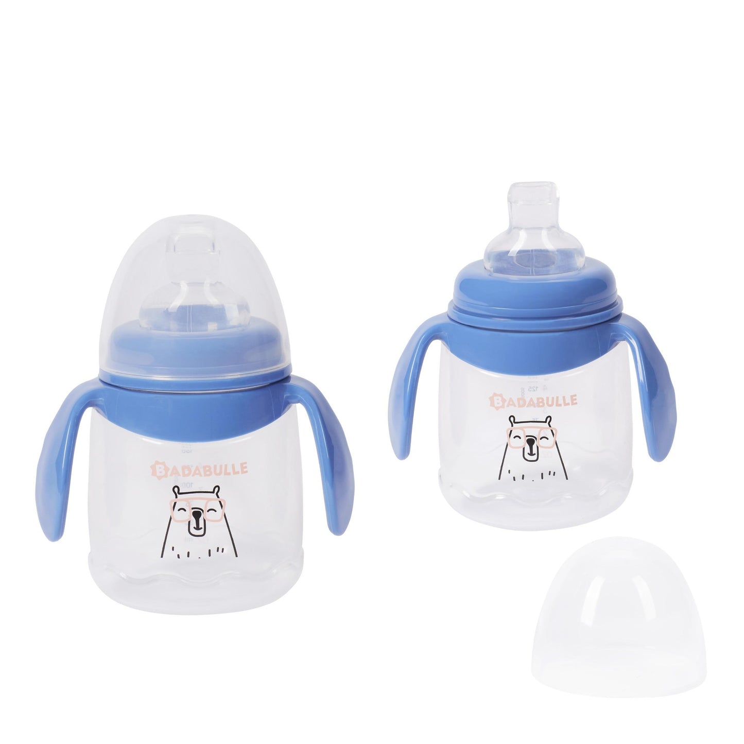 Lote de 2 tazas Antifugas Badabulle